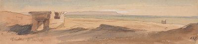 Dendera, 15 January 1867 by Edward Lear